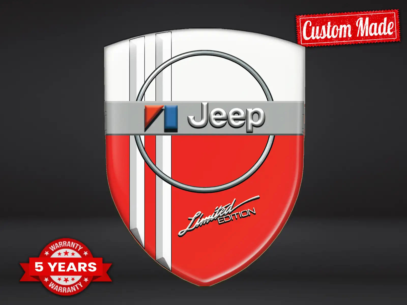 Jeep Decalcomanie Auto Business Resistenti Limitate Pregiate